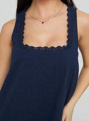 Alanah Mini Dress Navy