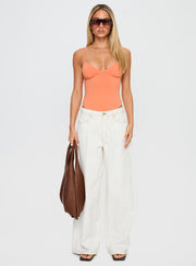 Slow Jams Bodysuit Orange
