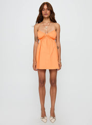 Alchemy Mini Dress Peach