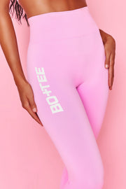 Energy Petite Seamless Full Length Leggings in Pink