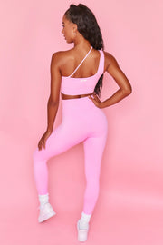 Energy Petite Seamless Full Length Leggings in Pink